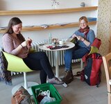 Eine gemütliche Mittagspause im „Pommerngrün“