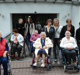 Bewohner waren am letzten Schultag dabei ...