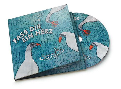 CD-Verpackung und CD von Fass dir ein Herz