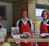 Verkostungsaktion im Ostseeländer-Hofcafé