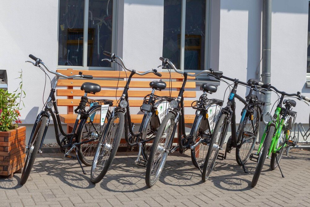 Fahrradverleih bei der Fahrradwerkstatt