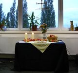 Erste Andacht in der Ostseelandwerkstatt Wolgast