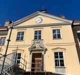 Fassade des Barockschlosses Griebenow