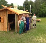 Ein Ziegenstall für den Bauernhof in Züssow