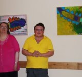 Ausstellungseröffnung „Frischfisch und andere nette Drachen“ in der Ergotherapiepraxis Harder-Sdzuj