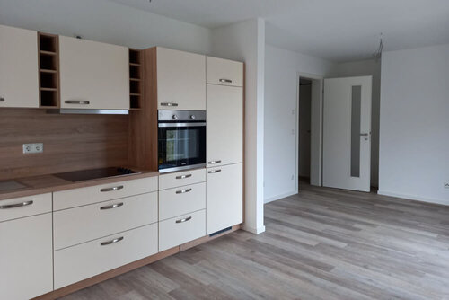 Küchenzeile im Wohnraum in der Bleichstr. 