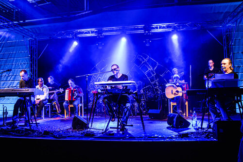 Band Seeside auf der Bühne