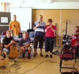 Weltbehindertentag 2008 - Seeside spielt im Rathaus